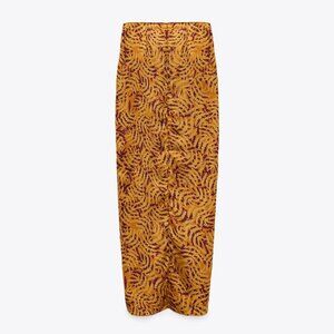 Zara Printed Sarong Skirt SIZE M  0653/046/611